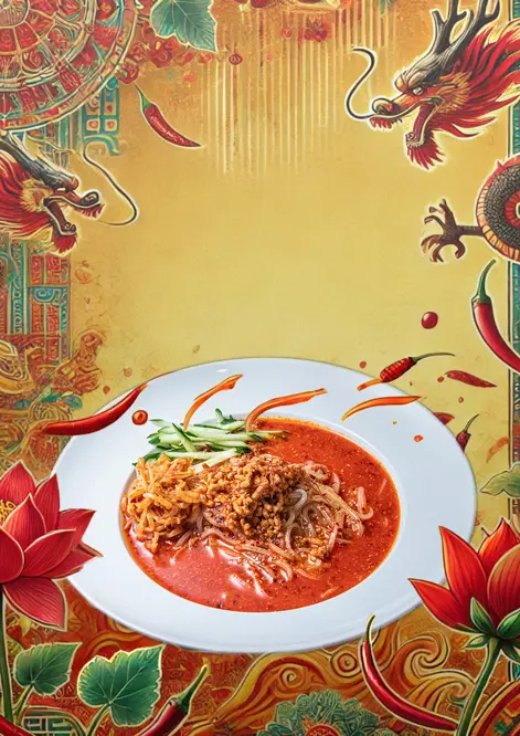 四川麻辣坦々冷麺