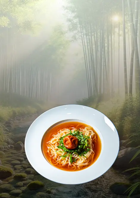 梅しそ冷麺